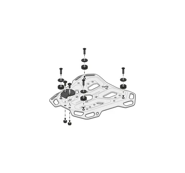 SW-MOTECH Gepäckträger - Detailansicht