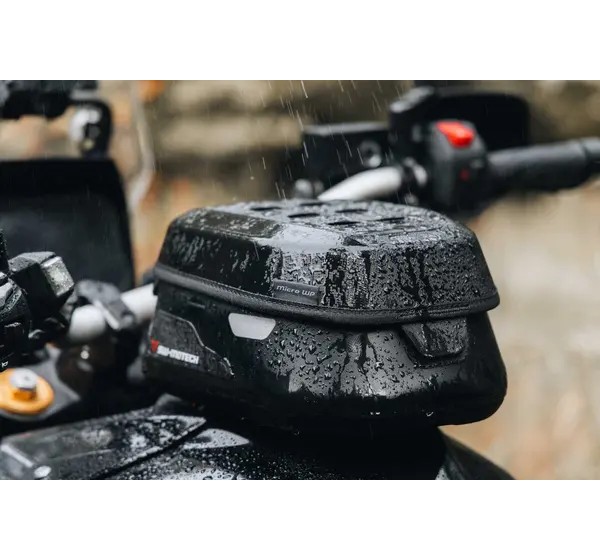 SW-MOTECH Schutzblech- und Tank-Taschen - Einbaubeispiel