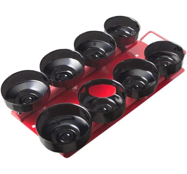 BIKESERVICE Tools - OIL FILTER CUP WRENCH 8PC