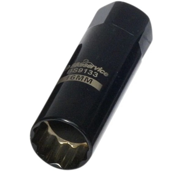 BIKESERVICE Tools - TOOL THIN PLUG SOCKT 16MM
