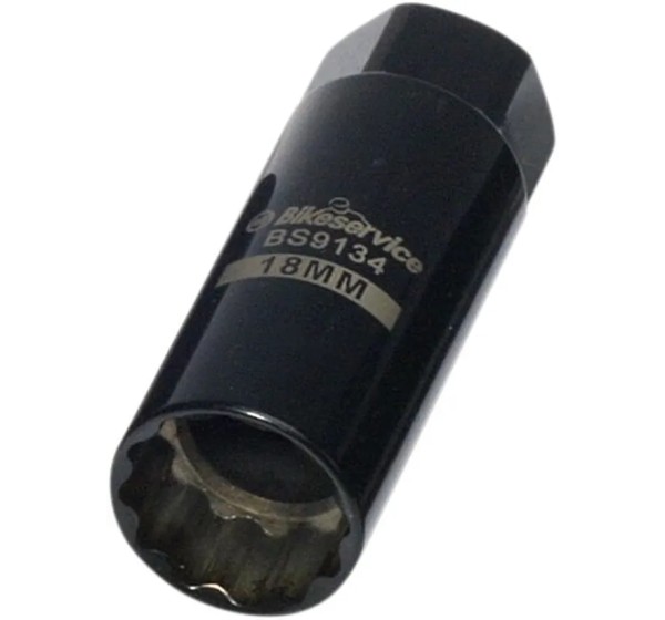 BIKESERVICE Tools - TOOL THIN PLUG SOCKT 18MM