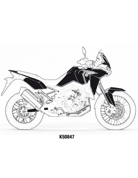 UNIRACING Dekorsätze & Aufkleber - Einbaubeispiel