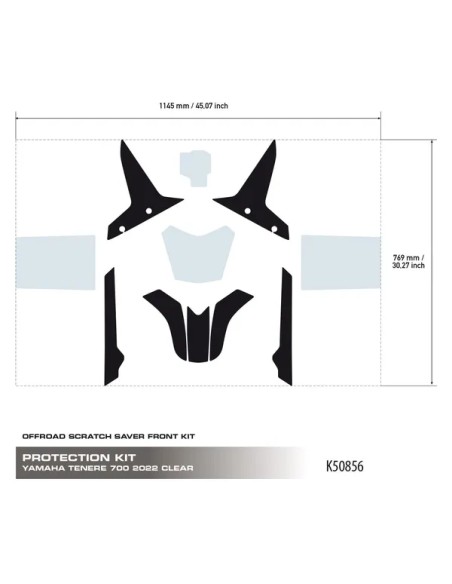 UNIRACING Dekorsätze & Aufkleber für YAMAHA XTZ 690 2019-2022