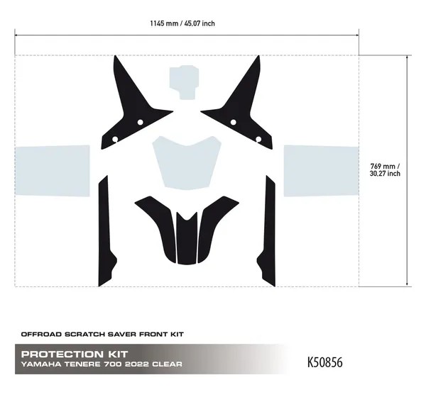 UNIRACING Dekorsätze & Aufkleber für YAMAHA XTZ 690 2019-2022