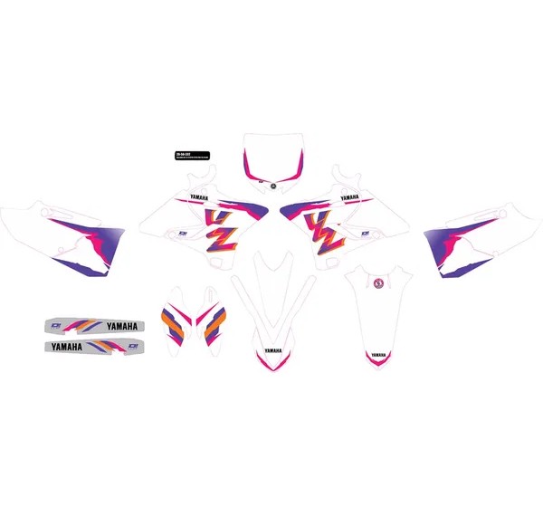 D'COR VISUALS Dekorsätze & Aufkleber für YAMAHA YZ 125 2015-2021