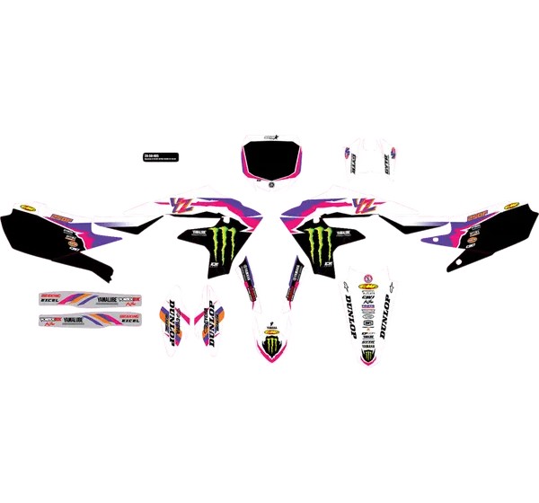 D'COR VISUALS Dekorsätze & Aufkleber für YAMAHA YZ 250 F 2019-2023