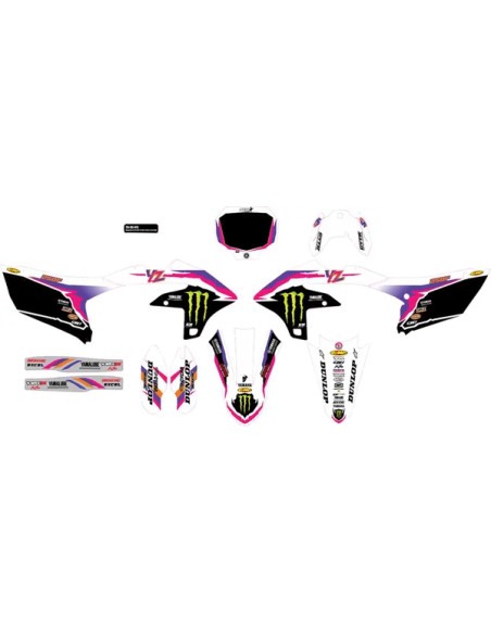 D'COR VISUALS Dekorsätze & Aufkleber für YAMAHA YZ 250 F 2024