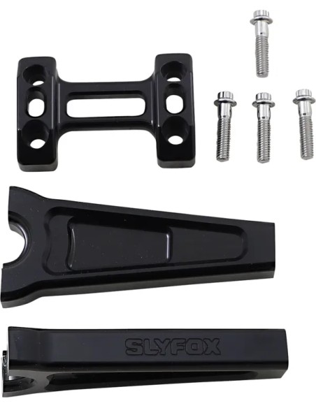 SLYFOX Risers - RISER STRAIGHT 6X1 BLK