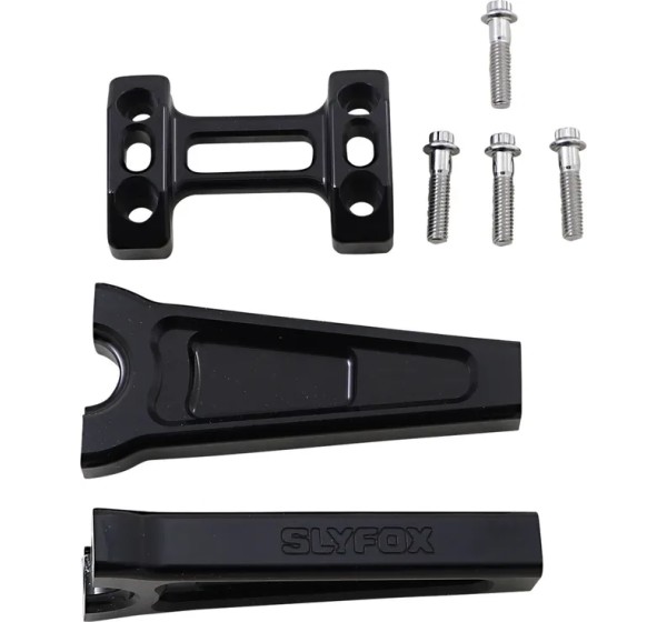 SLYFOX Risers - RISER STRAIGHT 6X1 BLK