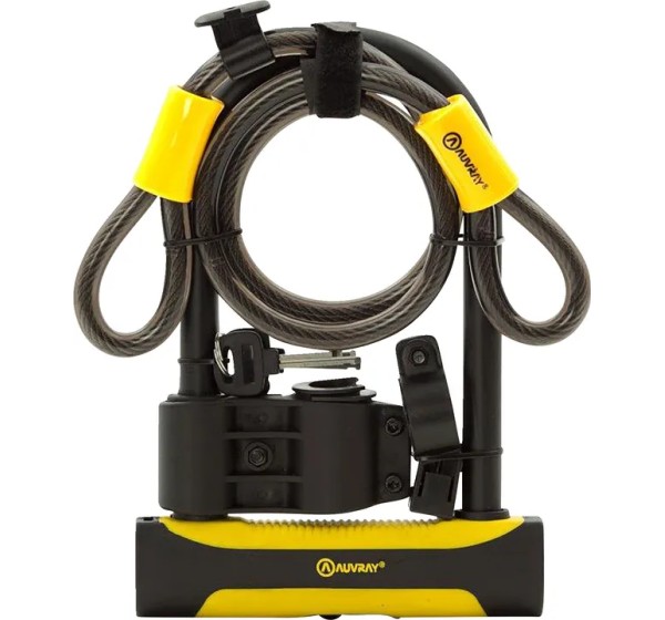 AUVRAY Wegfahrsperre - U LOCK ROC ART DIA14 W/ CABLE