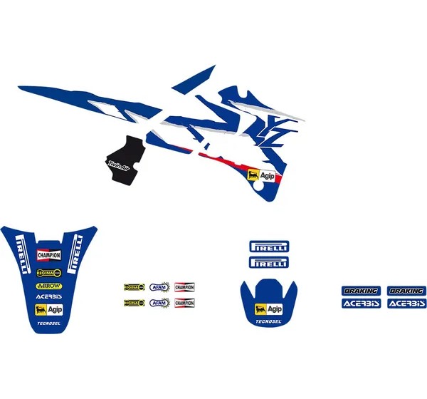 TECNOSEL Dekorsätze & Aufkleber für YAMAHA YZ 250 1996-2001