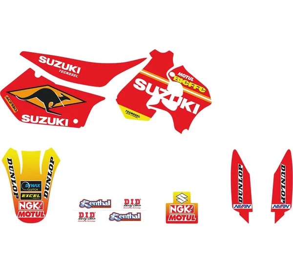 TECNOSEL Dekorsätze & Aufkleber für SUZUKI RM 250 1996-1998