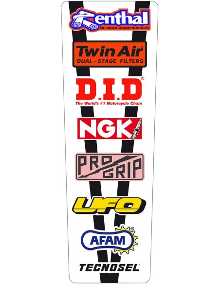 TECNOSEL Dekorsätze & Aufkleber - VINTAGE RR FENDER GRAPHIC