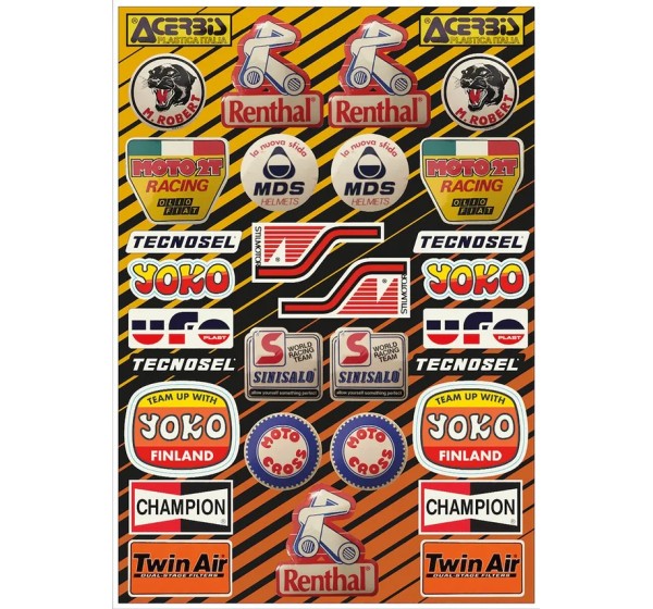 TECNOSEL Dekorsätze & Aufkleber - STICKERS SHEET TECNOSEL