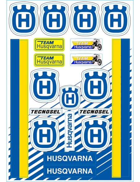 TECNOSEL Dekorsätze & Aufkleber - STICKER SHEET HVA VINTAGE