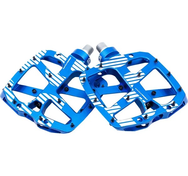 E*THIRTEEN Pedale - FLAT PEDAL ALU BLUE
