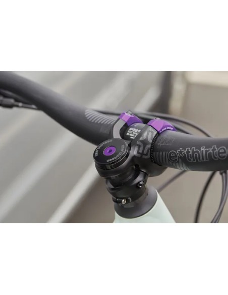 E*THIRTEEN Headsets - TOP CAP + HEADSET SPACER PURPL
