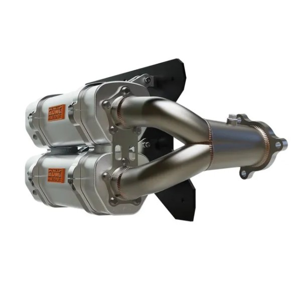 RJWC POWERSPORTS Endschalldämpfer - Einbaubeispiel