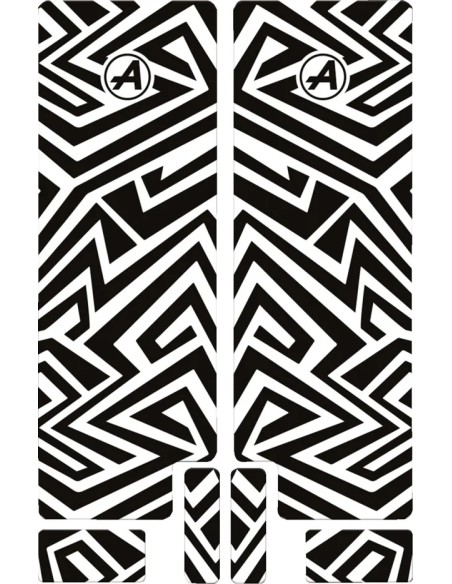ALGIS Rahmenschutz - FORK DECAL BK LINES MAT