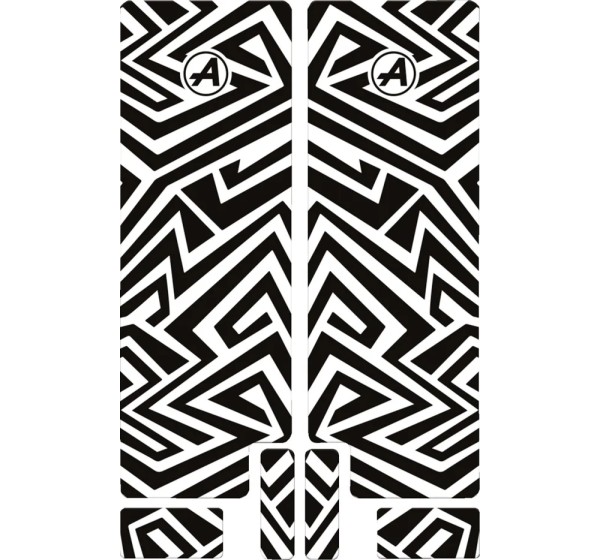 ALGIS Rahmenschutz - FORK DECAL BK LINES MAT