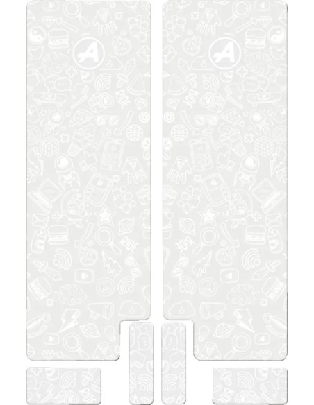 ALGIS Rahmenschutz - FORK DECAL WT ICON MAT