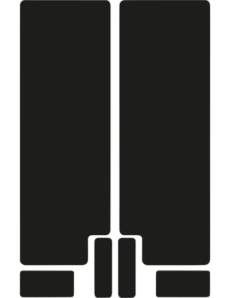 ALGIS Rahmenschutz - FORK DECAL BK GLOSS