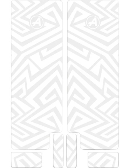 ALGIS Rahmenschutz - FORK DECAL WT LINES GLOSS
