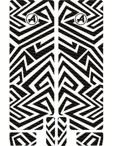 ALGIS Rahmenschutz - FORK DECAL TEXTURED BK LINES