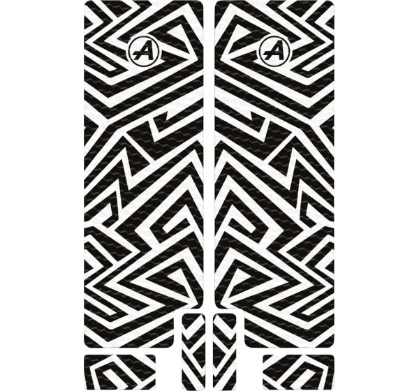 ALGIS Rahmenschutz - FORK DECAL TEXTURED BK LINES
