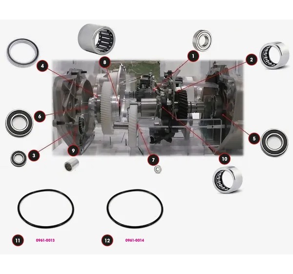 BLACK BEARING Lager für BOSCH PERFORMANCE LINE CX GEN 2 2016