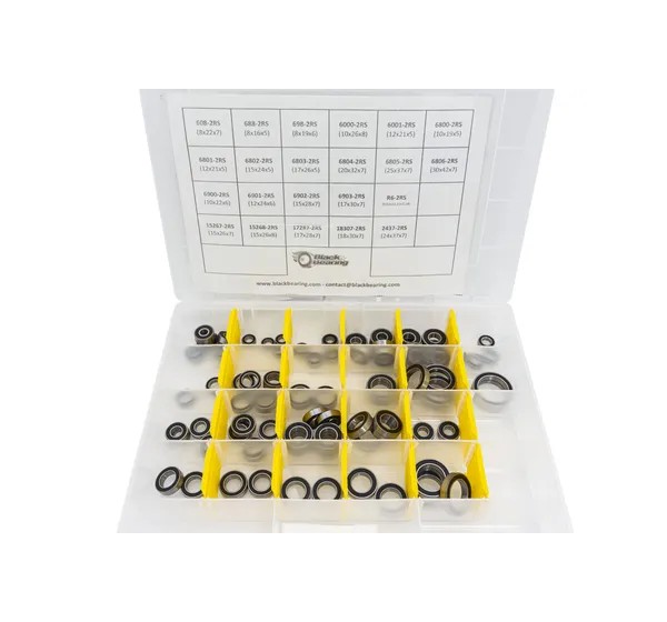 BLACK BEARING Umlenkung & Lager - BEARING BOX 86PCS