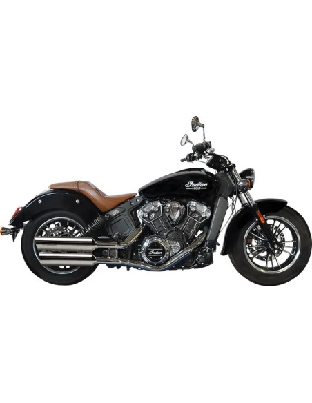 KESSTECH Endschalldämpfer für INDIAN SCOUT 69 ABS 2017-2021