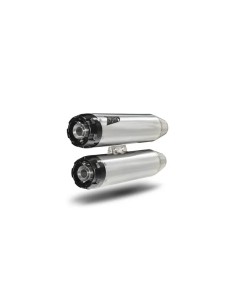 Overlapped Slip-Ons Schalldämpfer für HD-SOFTAIL M8