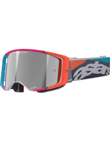 ALPINESTARS GOGGLES Motorradbrillen - GOGGLE SUPERTECH STREAM GRAY/M