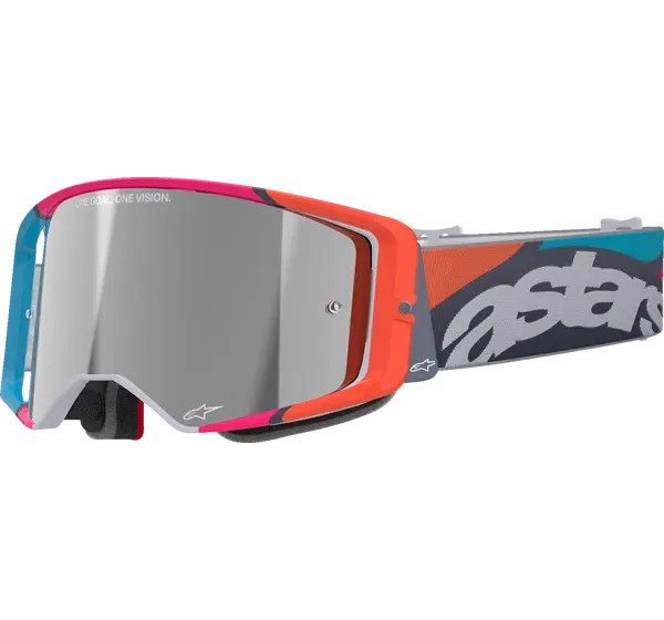 ALPINESTARS GOGGLES Motorradbrillen - GOGGLE SUPERTECH STREAM GRAY/M