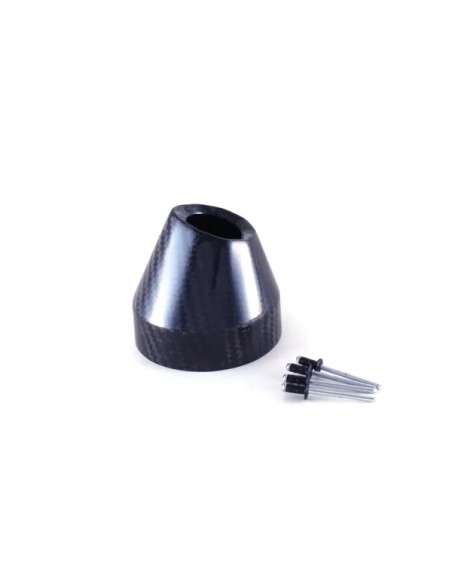 HGS Endkappen & Spitzen - CARBON END CAP HGS 125/250CC