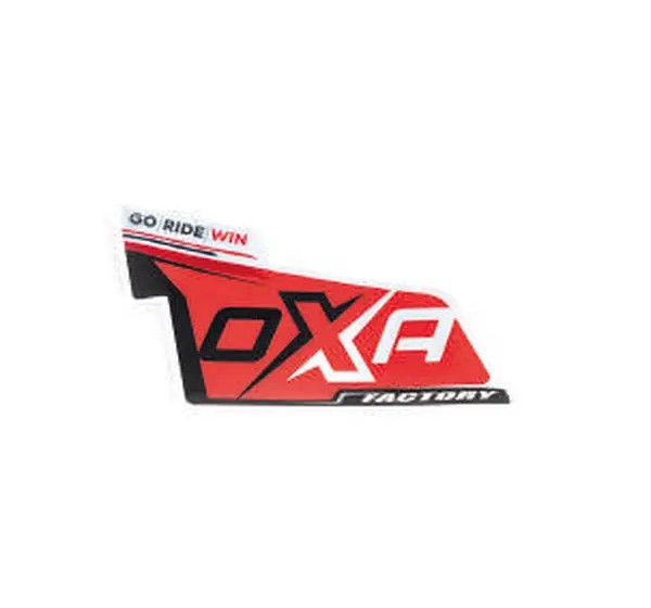 OXA Montagematerial & Zubehör - STICKER EXHAUST OXA BLACK EDIT
