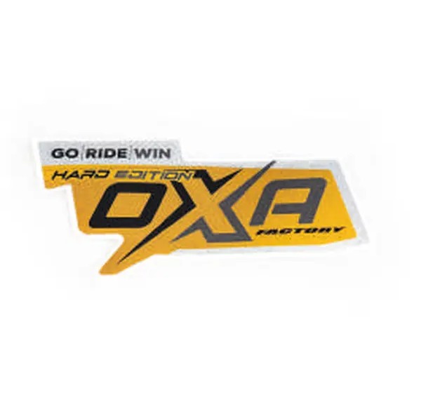 OXA Montagematerial & Zubehör - STICKER EXHAUST OXA HARD ENDUR