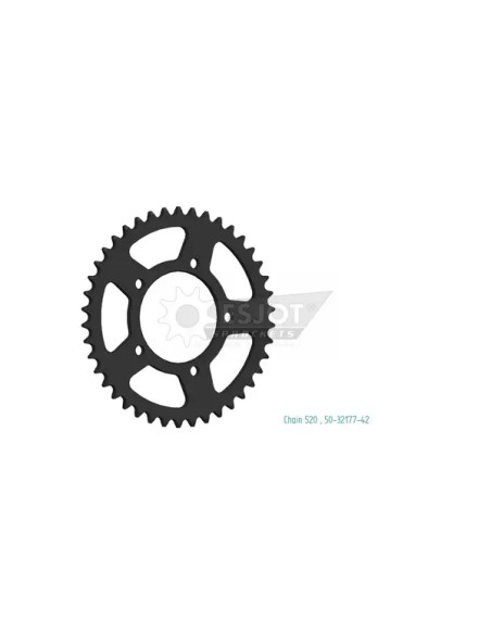 ESJOT Ritzel & Kettenräder - SPROCKET REAR 42T 520
