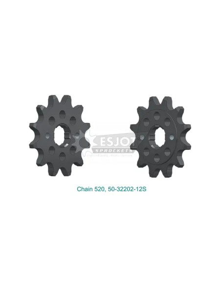 ESJOT Ritzel & Kettenräder - SPROCKET FRONT 12T 520