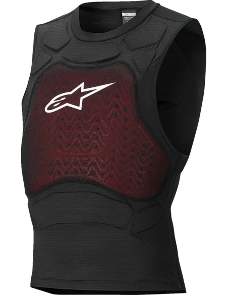 ALPINESTARS(MX) Brust- und Rückenprotektoren - VEST BIO-PLASMA LT BLK/WHT 2X