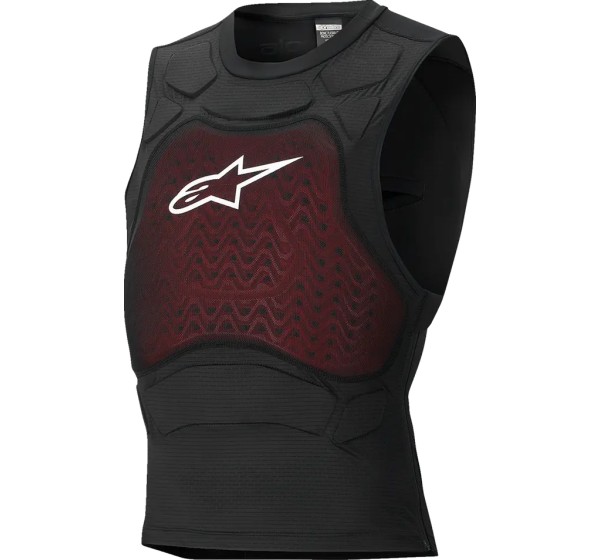 ALPINESTARS(MX) Brust- und Rückenprotektoren - VEST BIO-PLASMA LT BLK/WHT 2X