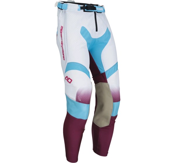 MOOSE OFFROAD SOFT-GOODS Hosen - PANT ALPHA ONE WHITE/PURPLE 38