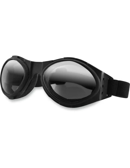 BOBSTER Motorradbrillen - GOGGLE BUGEYE BLACK W/ SMOKE M