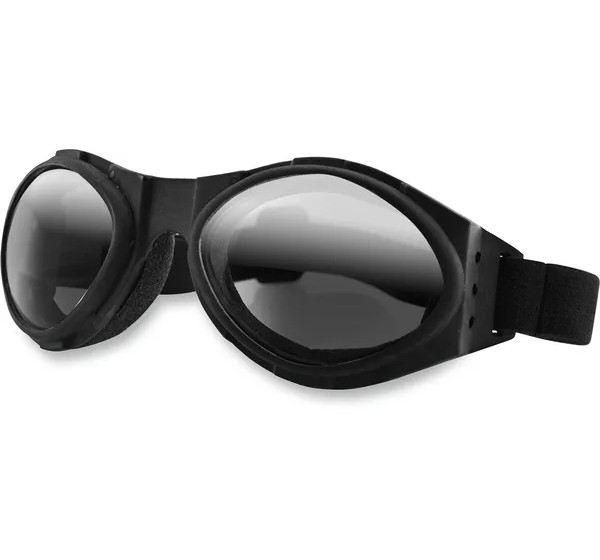 BOBSTER Motorradbrillen - GOGGLE BUGEYE BLACK W/ SMOKE M