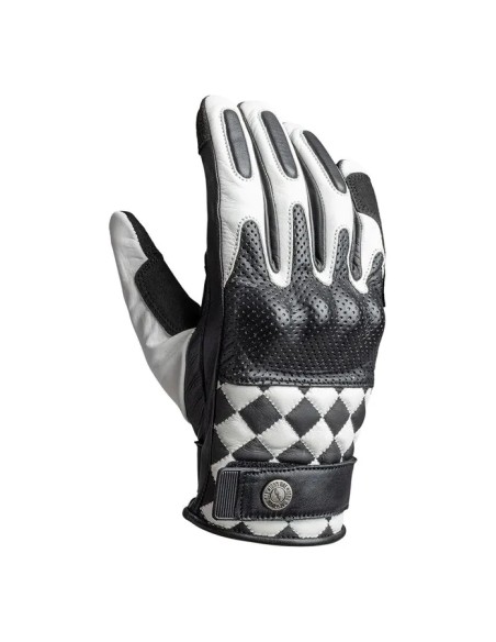 JOHN DOE Straße - GLOVE TRACKER RACE LEATHER WHI