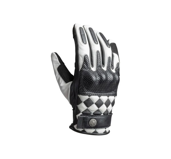 JOHN DOE Straße - GLOVE TRACKER RACE LEATHER WHI