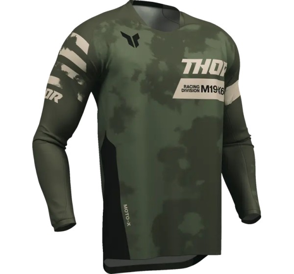 THOR Jerseys - JERSEY LAUNCHMODE BLEACH BLK/C