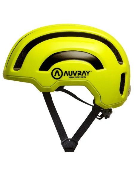 AUVRAY Open Face Helm - SAFE HELMET FLUO YW L