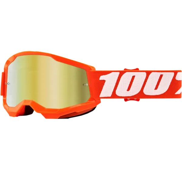 100% Motorradbrillen - GOGGLE STRATA 2 JNR OR MIR GD